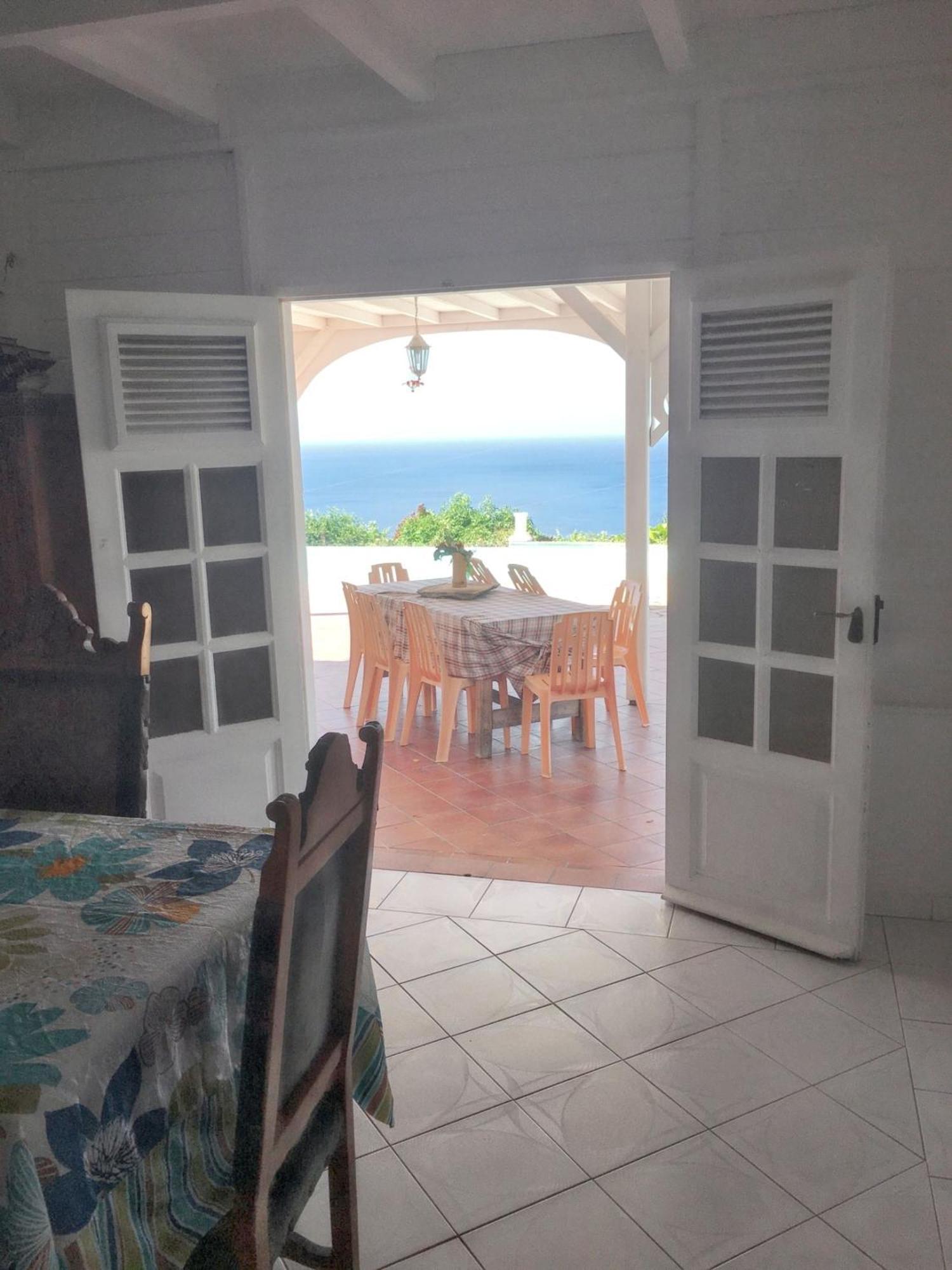Villa Enchantee Avec Vue Sur Mer Et Piscine Au Carbet Le Carbet Kültér fotó