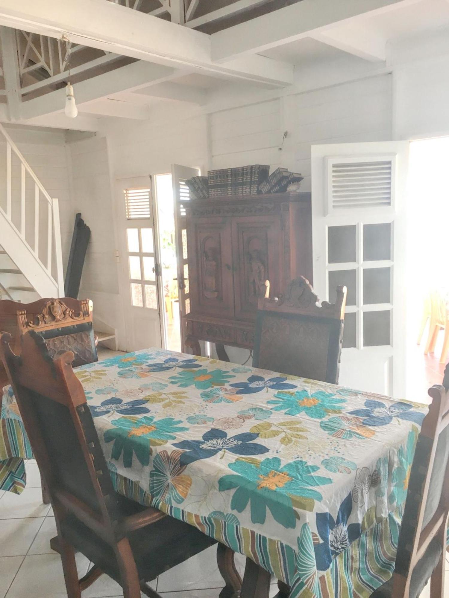 Villa Enchantee Avec Vue Sur Mer Et Piscine Au Carbet Le Carbet Kültér fotó